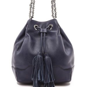 Rebecca Minkoff Navy Blue Lexi Bucket Bag